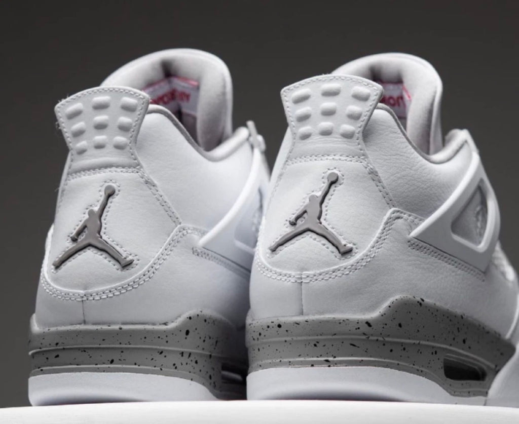 Jordan 4 Retro "White Oreo" Men's Basketball Shoes Mid Top Us Size7-12