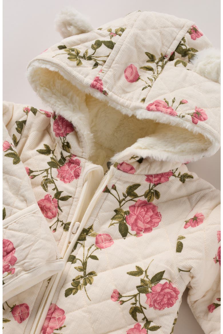 Hooded Quilted Fleece Lined Bunting