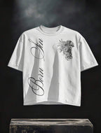 Men's Women's Unisex Summer Casual White Black Born Sin Slogan Quote