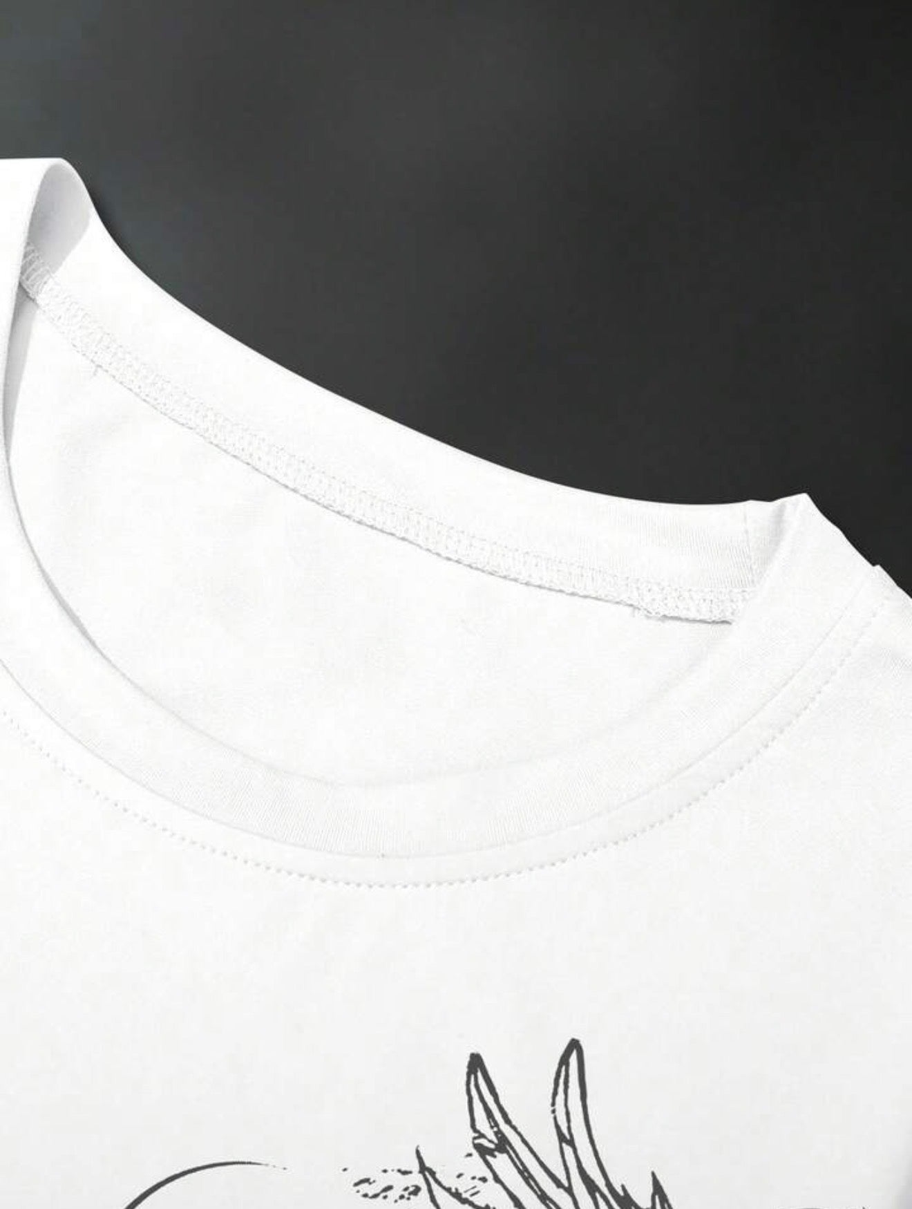 Men's Women's Unisex Summer Casual White Black Born Sin Slogan Quote
