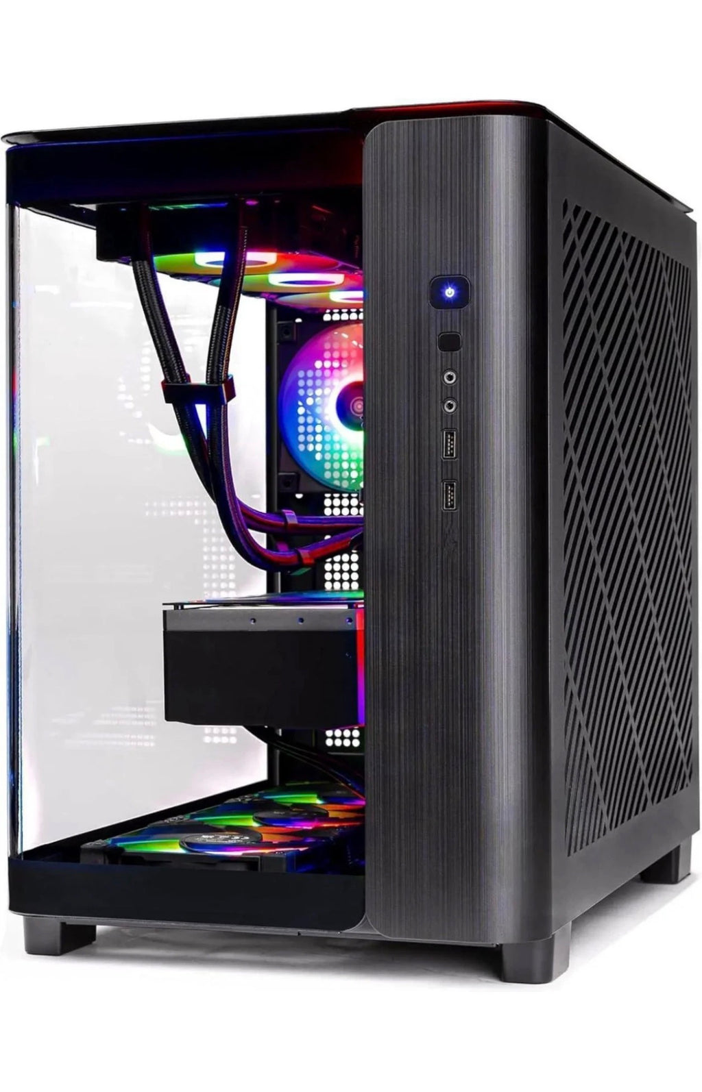 Skytech King95 ARGB Gaming Desktop i7 PC 32GB RAM 1TB SSD GTX 1080 Win11 Wifi