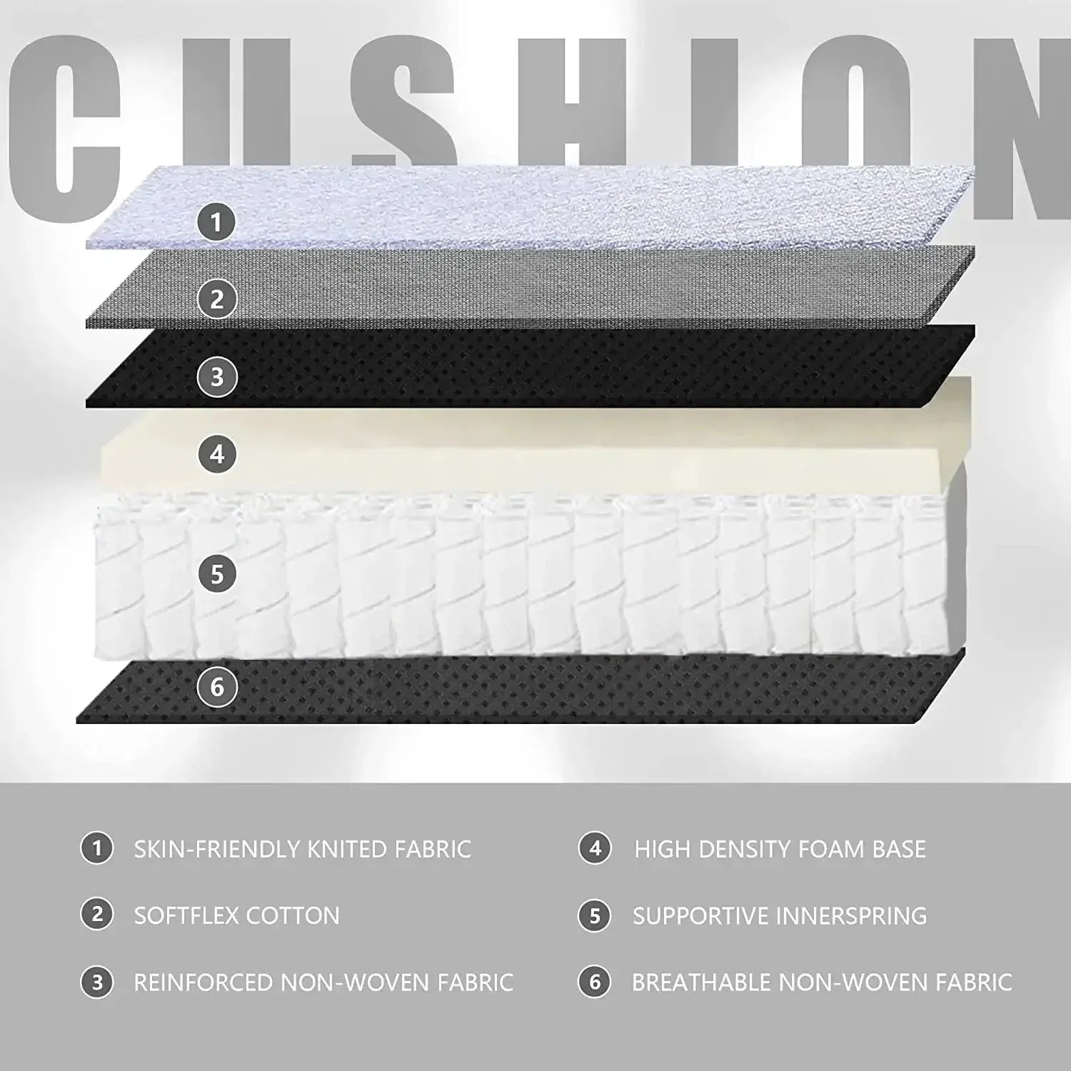 Simple Series 6658B-Black&Grey