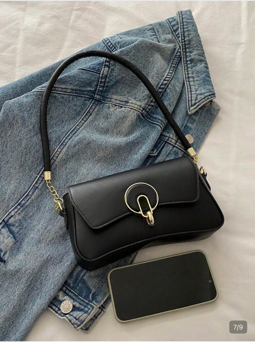 Fashionable, Casual And Minimalist Chain Underarm Bag With Flap Shoulder Bag, Suitable For Shopping, Wallet, Young Women, College Students, New Professionals And White-Collar Workers. They Are Perfect For Office, University, Work, Business, Commute, Outdo