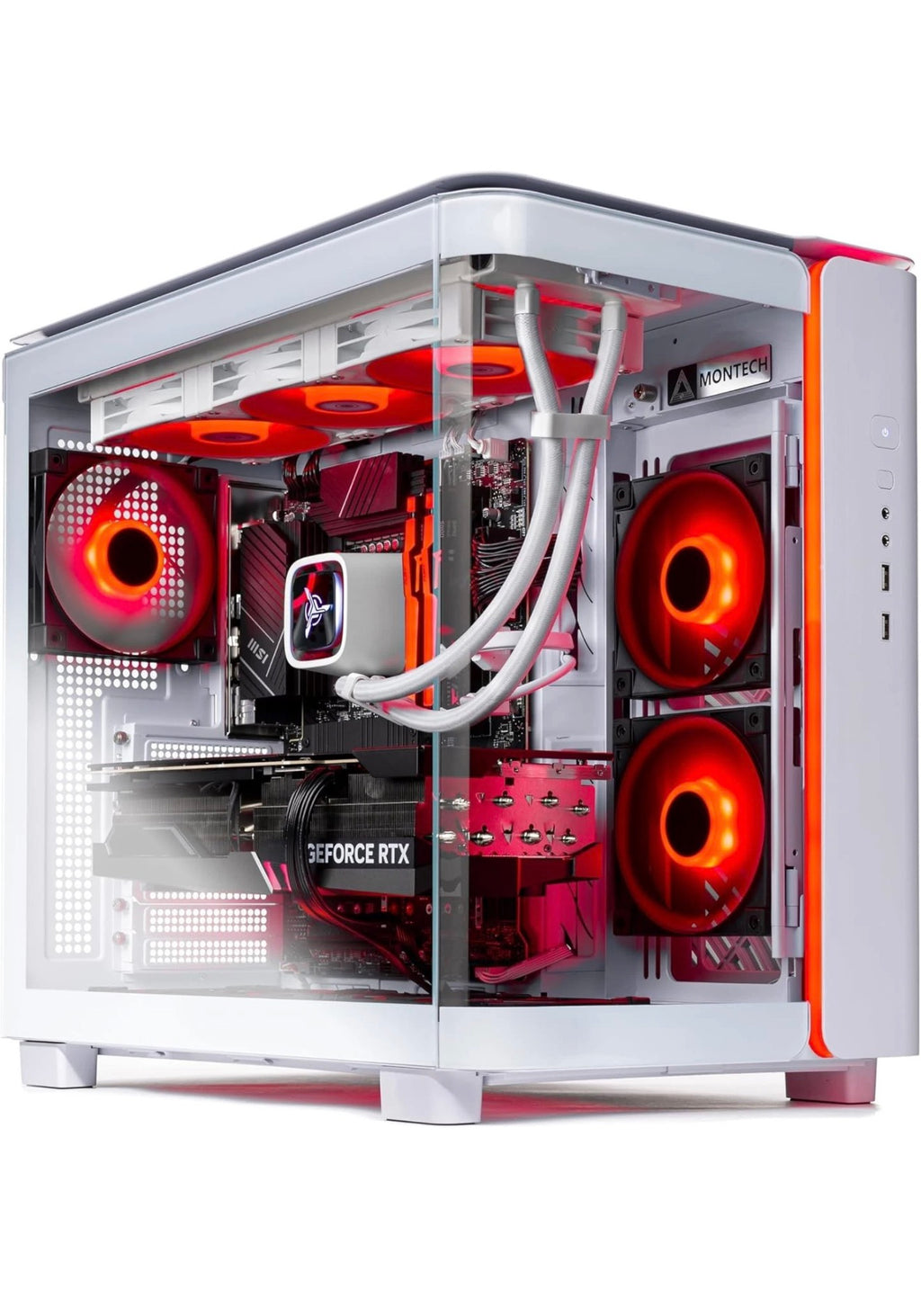 Skytech King95 ARGB Gaming Desktop i7 PC 32GB RAM 1TB SSD GTX 1080 Win11 Wifi