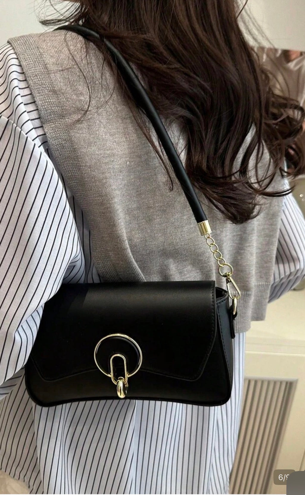 Fashionable, Casual And Minimalist Chain Underarm Bag With Flap Shoulder Bag, Suitable For Shopping, Wallet, Young Women, College Students, New Professionals And White-Collar Workers. They Are Perfect For Office, University, Work, Business, Commute, Outdo