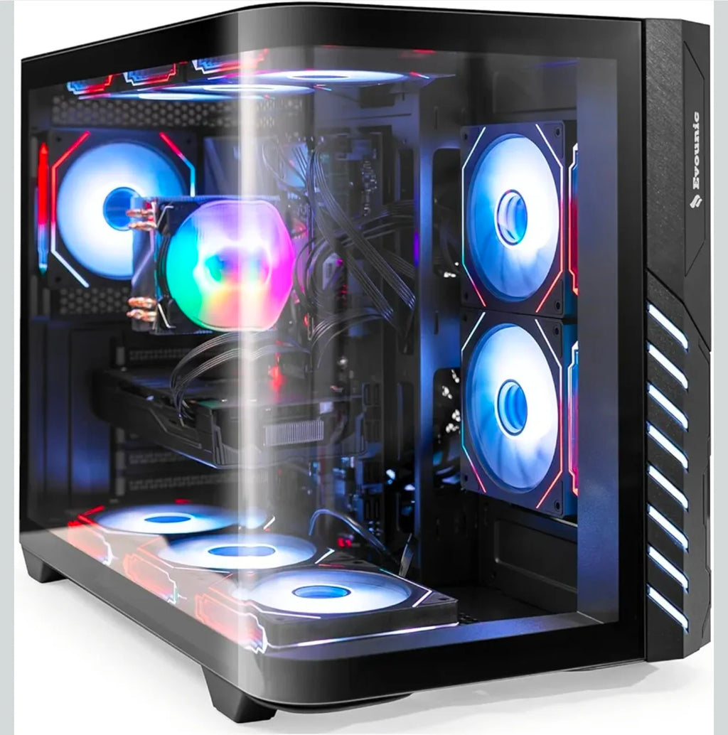 i7-11700F,GTX 1080 Ti 11GB ARGB Gaming Desktop, 32G RAM,1T SSD,WiFi6,BT5.4