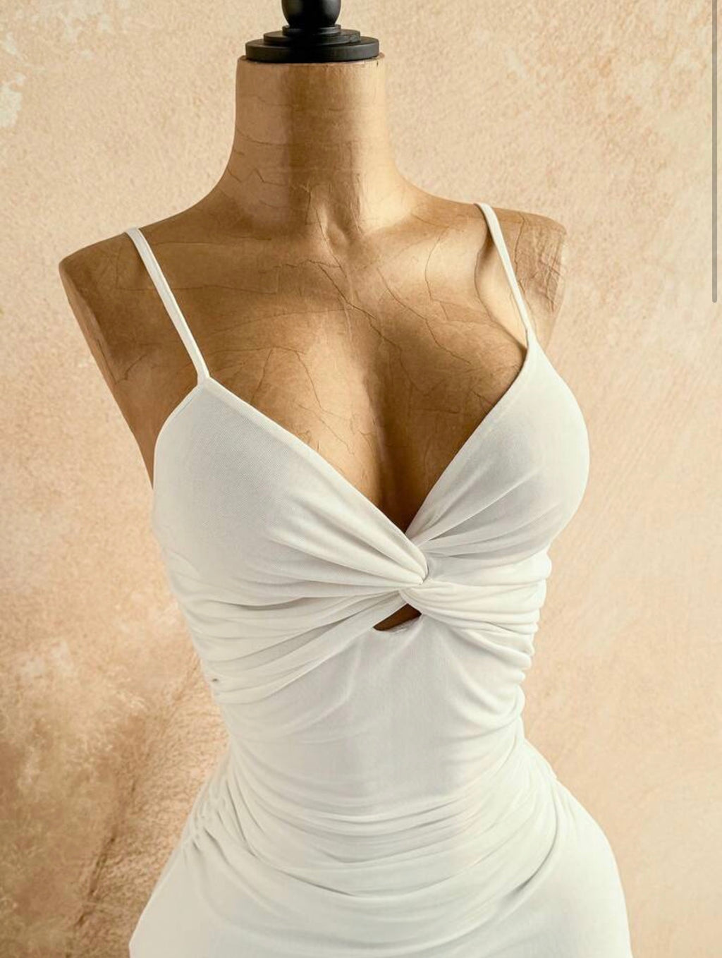 Women's Vacation Solid Color Twist Design Asymmetric
