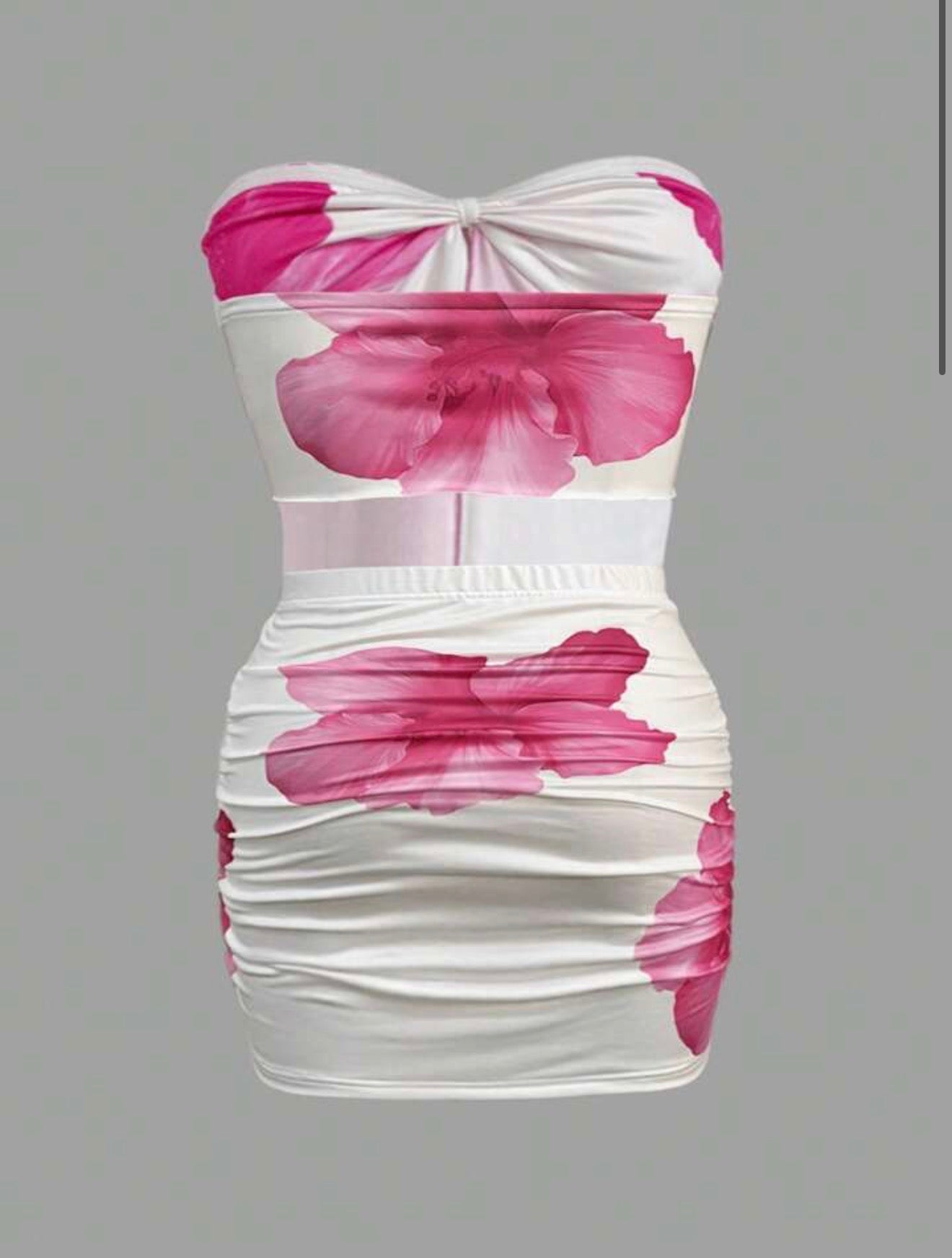2pcs Women Summer Holiday Cami Top And Mini Skirt Set Kissy Missy Petite Women Hot Pink