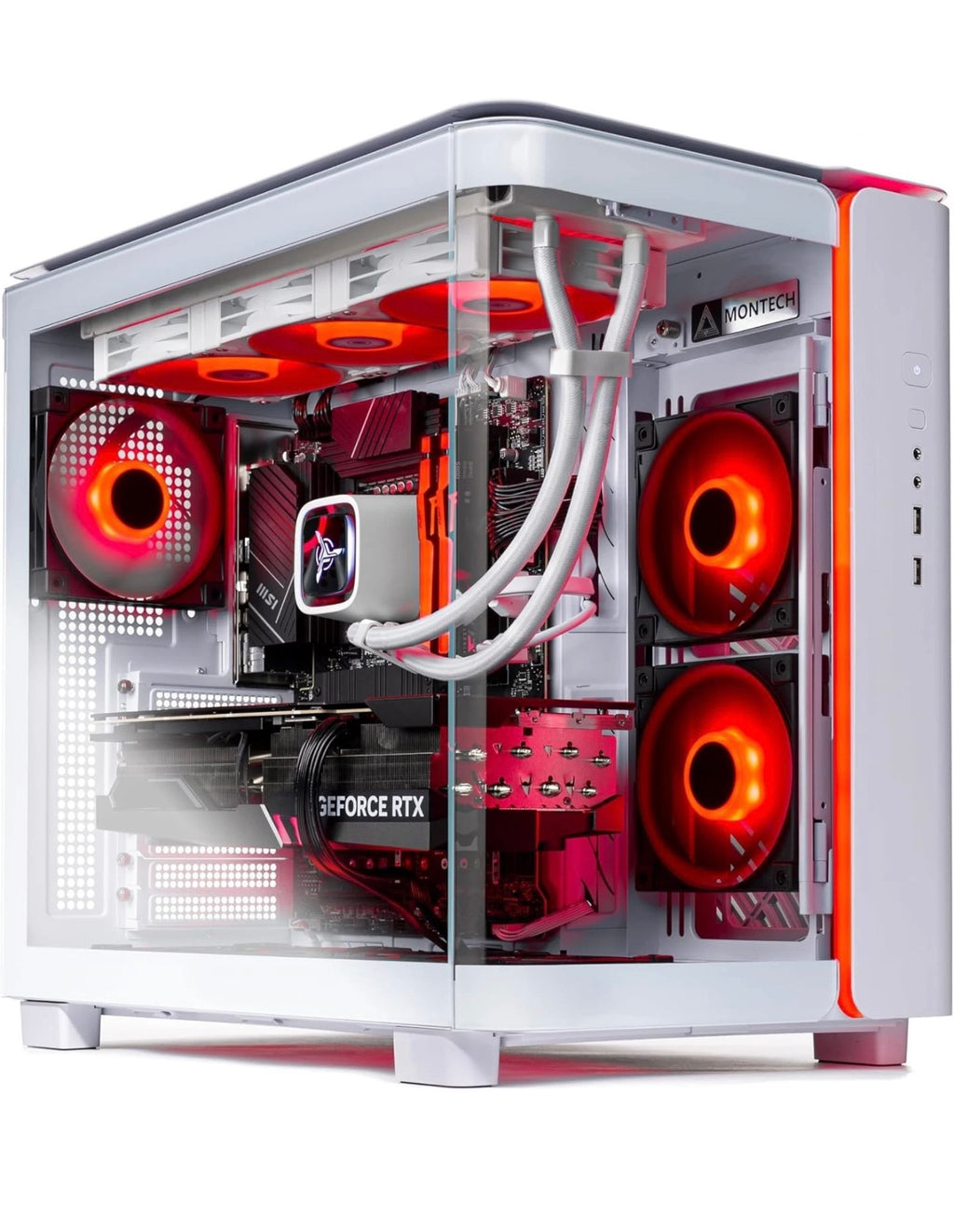 Skytech King95 ARGB Gaming Desktop i7 PC 32GB RAM 1TB SSD GTX 1080 Win11 Wifi
