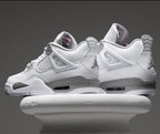 Jordan 4 Retro "White Oreo" Men's Basketball Shoes Mid Top Us Size7-12