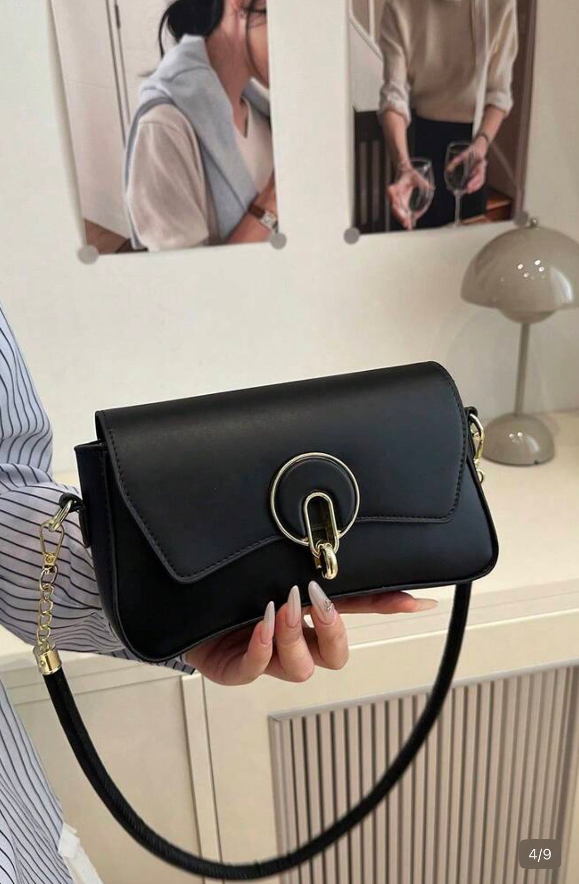 Fashionable, Casual And Minimalist Chain Underarm Bag With Flap Shoulder Bag, Suitable For Shopping, Wallet, Young Women, College Students, New Professionals And White-Collar Workers. They Are Perfect For Office, University, Work, Business, Commute, Outdo