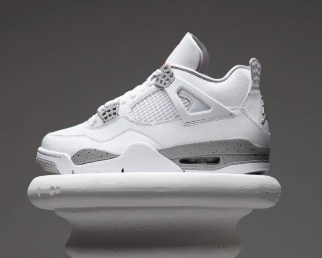 Jordan 4 Retro "White Oreo" Men's Basketball Shoes Mid Top Us Size7-12