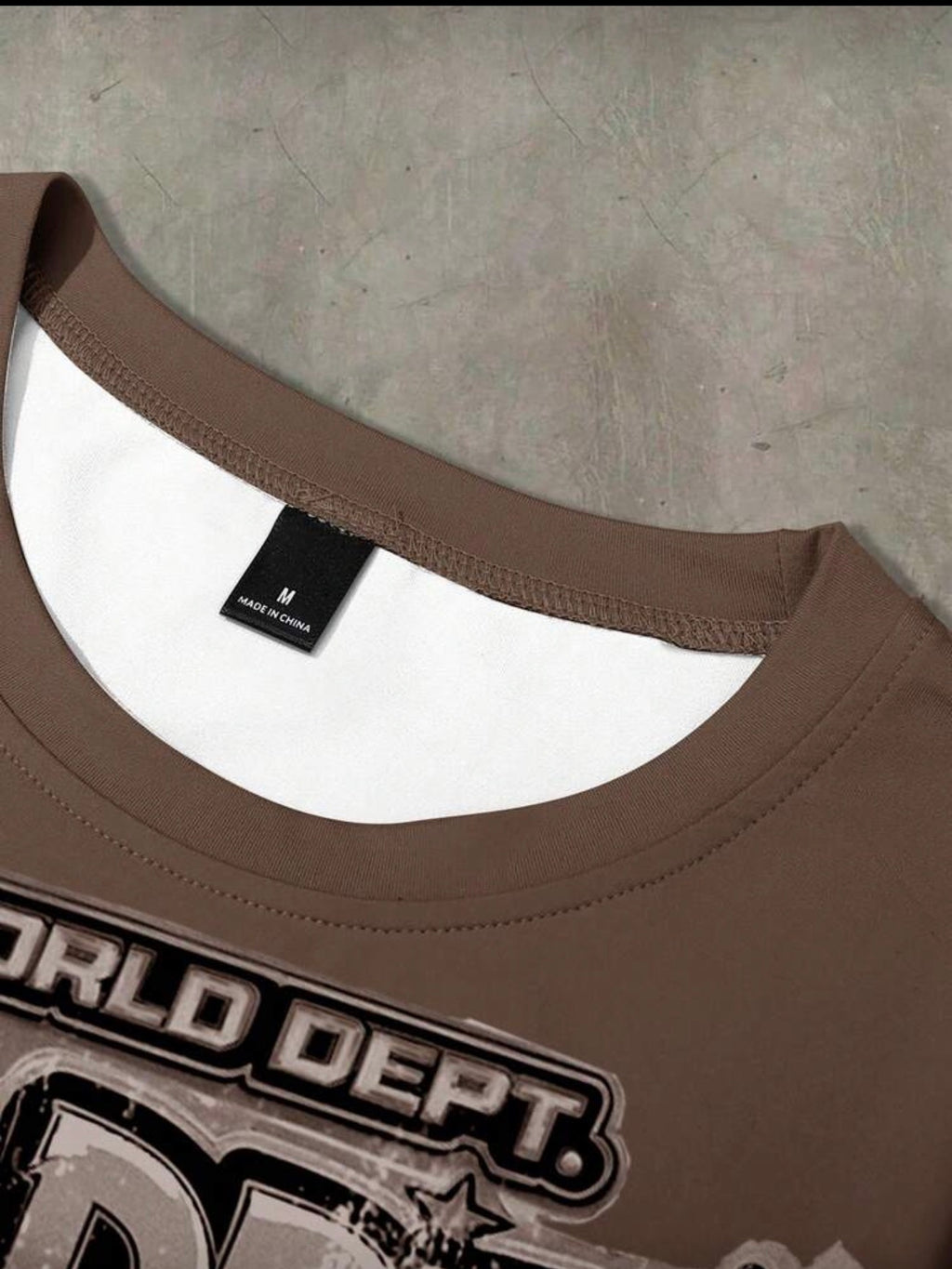 DAWINE Letter & Graphic Print Round Neck Casual Short Sleeve T-Shirt