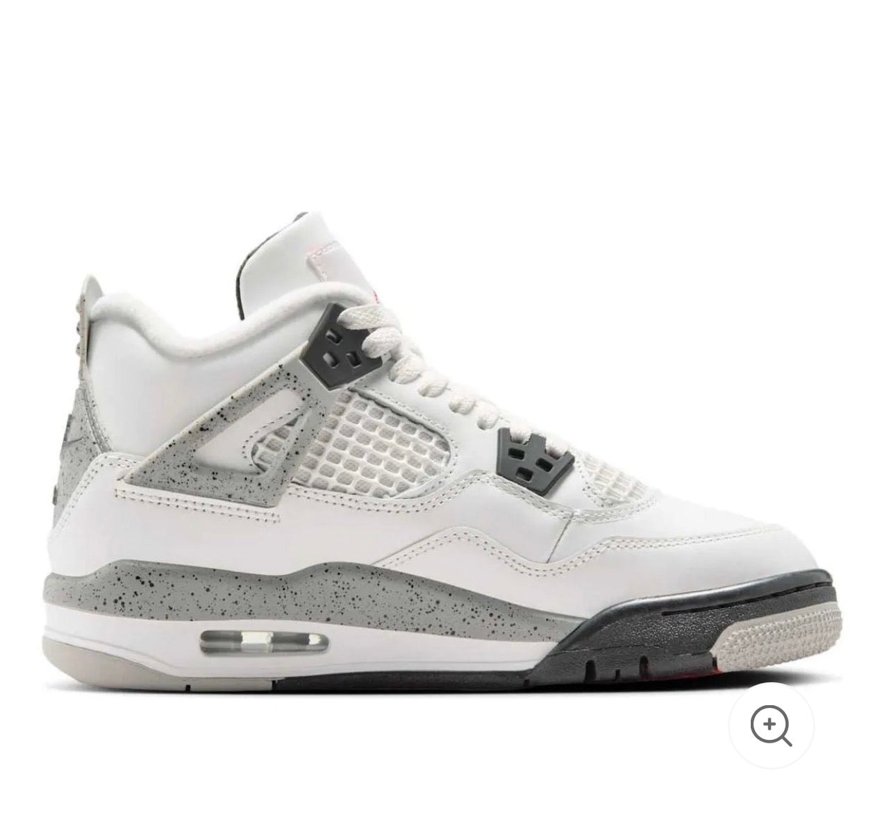 (GS) Air Jordan 4 Retro 'White Cement' 2025 IB4171-100