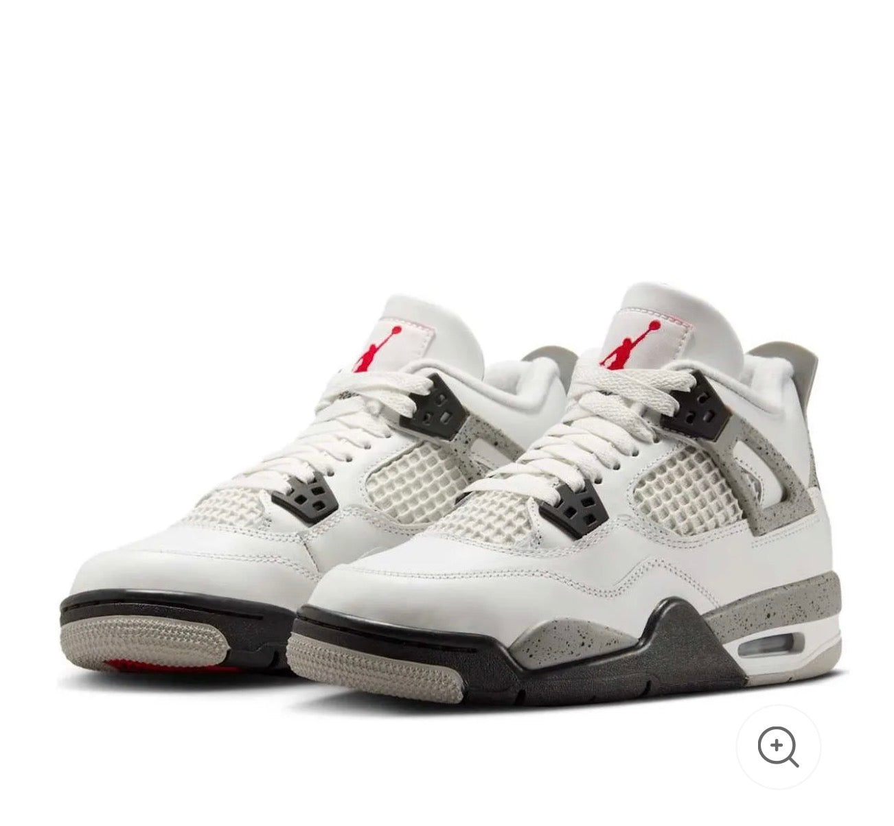 (GS) Air Jordan 4 Retro 'White Cement' 2025 IB4171-100