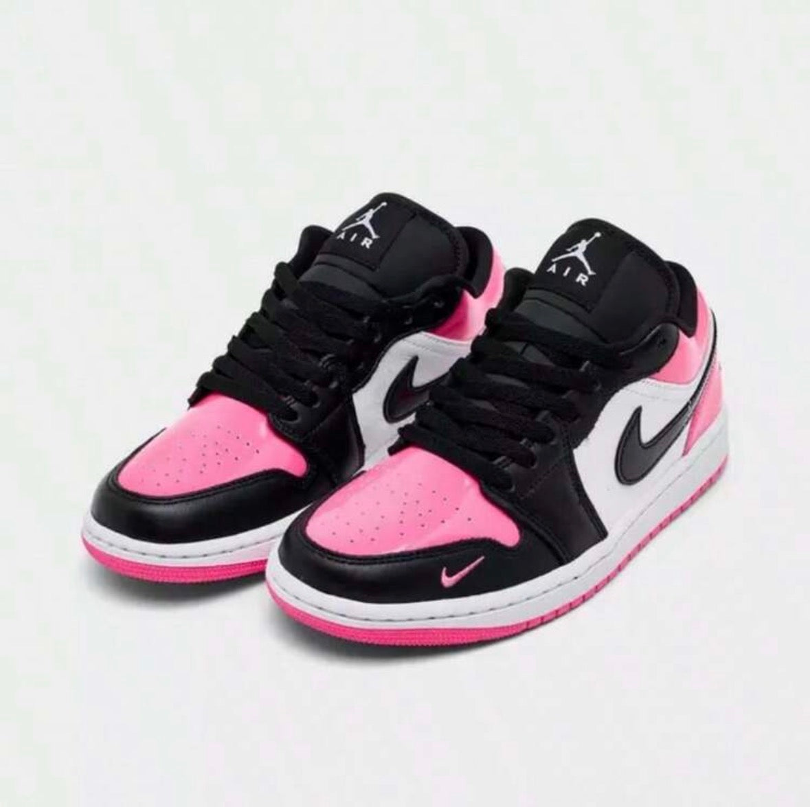 Nike Air Jordan 1 Low Women's Shoes Iced Carmine/White DC0774-607 | Low-Top Versatility, Everyday Wearable