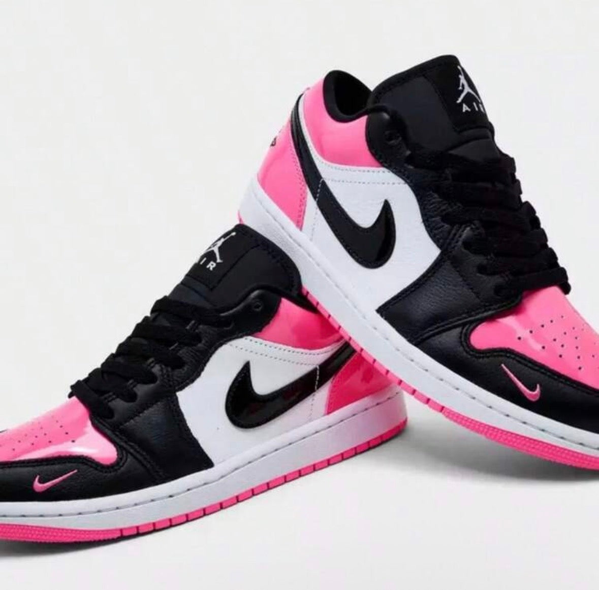 Nike Air Jordan 1 Low Women's Shoes Iced Carmine/White DC0774-607 | Low-Top Versatility, Everyday Wearable