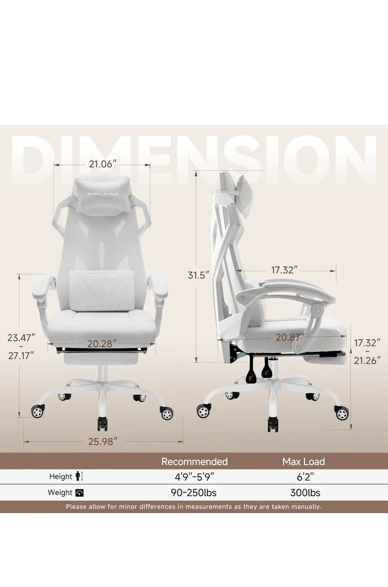 GTPLAYER Gaming Chairs