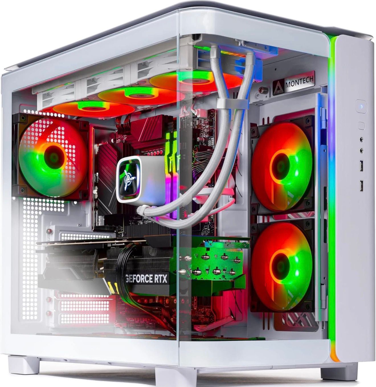 Skytech ARGB Gaming Desktop i7 Compute PC 32GB RAM 1TB SSD RTX 4060 Win11 Wifi