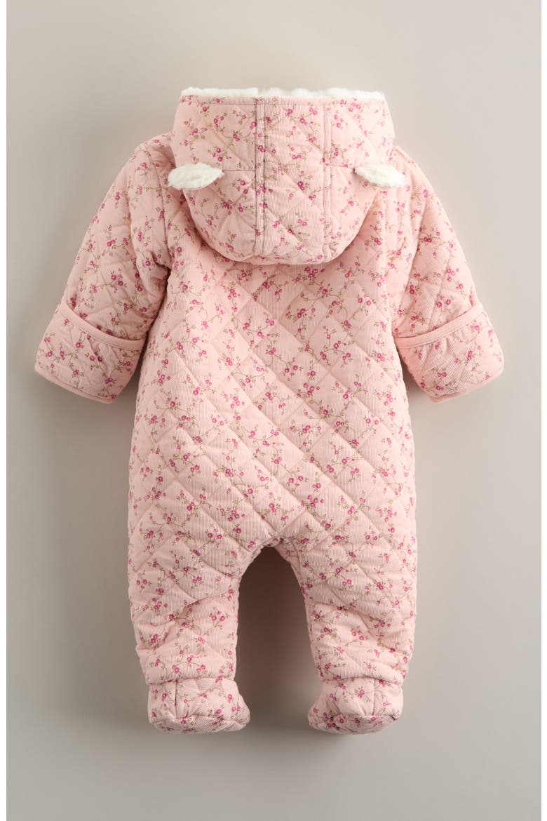 Hooded Quilted Fleece Lined Bunting