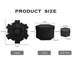 Black Explosion Box DIY Handmade Photo Album,Gift Box with 6 Faces for Wedding