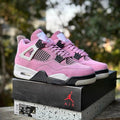Nike Air Jordan 4 "Orchid" Mid Top Retro Women's And Men's