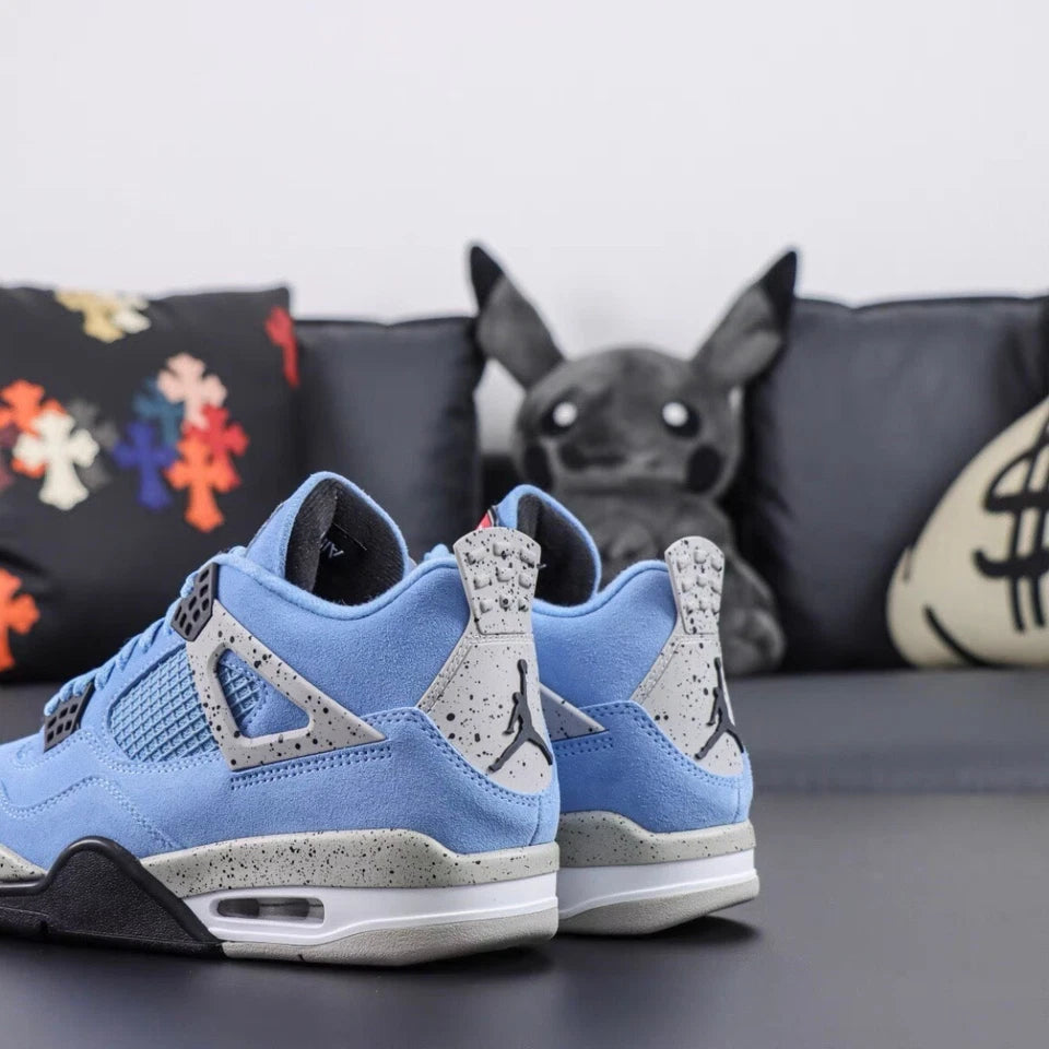 Air Jordan 4 Retro "University Blue" Men's Mid Top Basketball