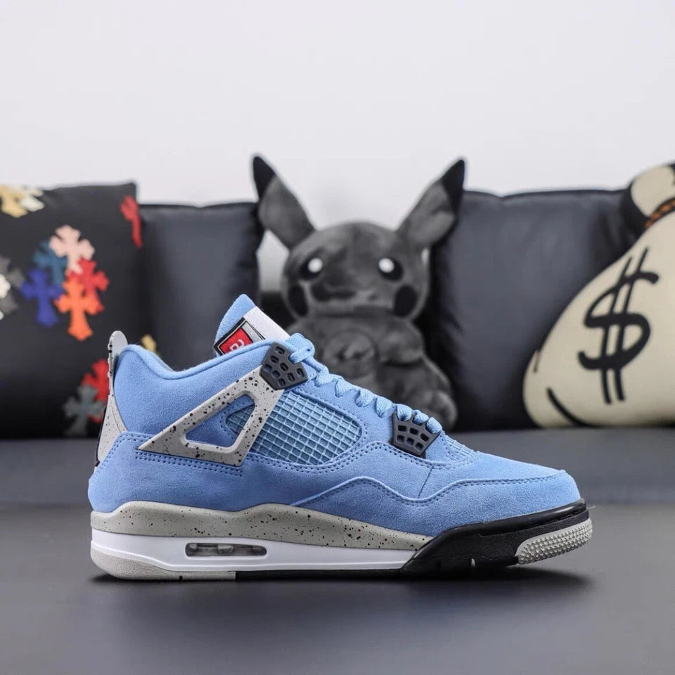 Air Jordan 4 Retro "University Blue" Men's Mid Top Basketball