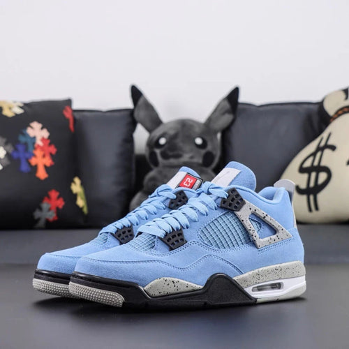 Air Jordan 4 Retro "University Blue" Men's Mid Top Basketball